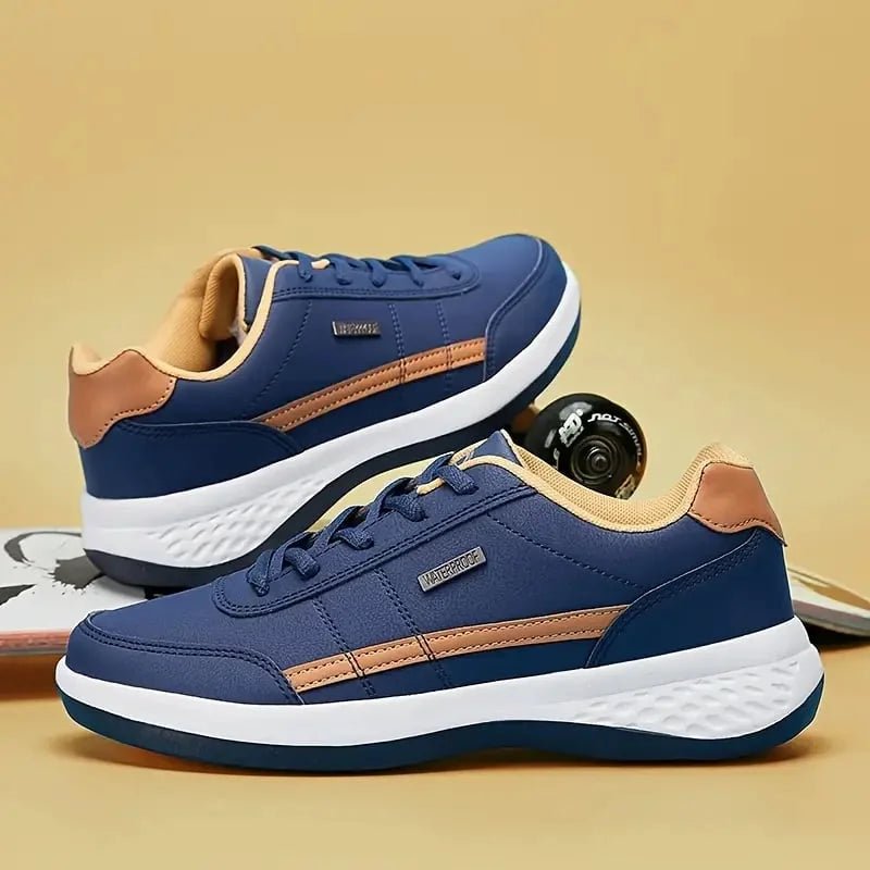 Orthopedic Sneakers Low Top Arch Support Slip Resistant - Blue