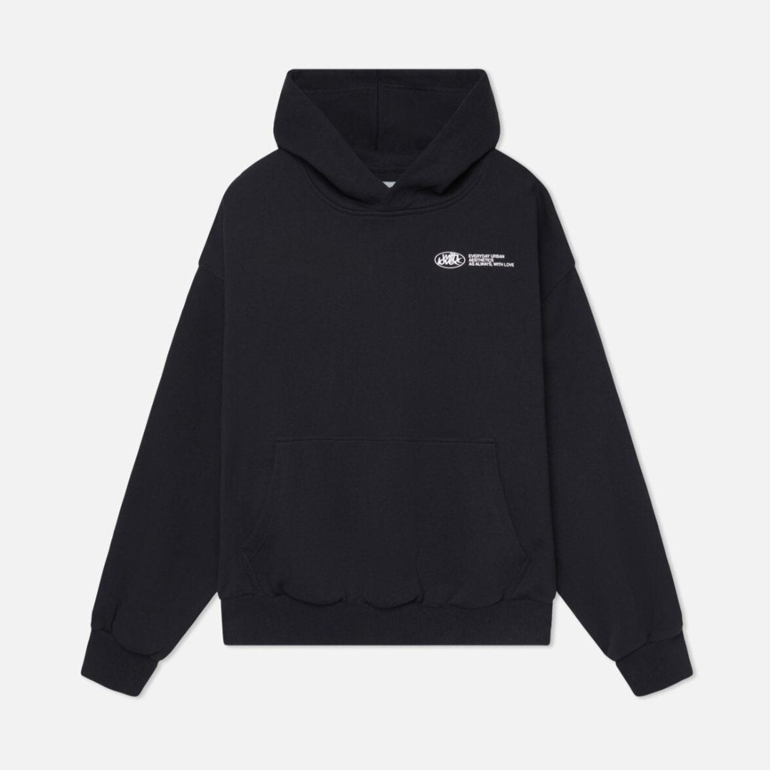 Unisex Oversized With Love Graphic Pullover Hoodie