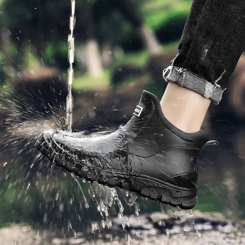 Waterproof Boots Chelsea Slip-On Rain