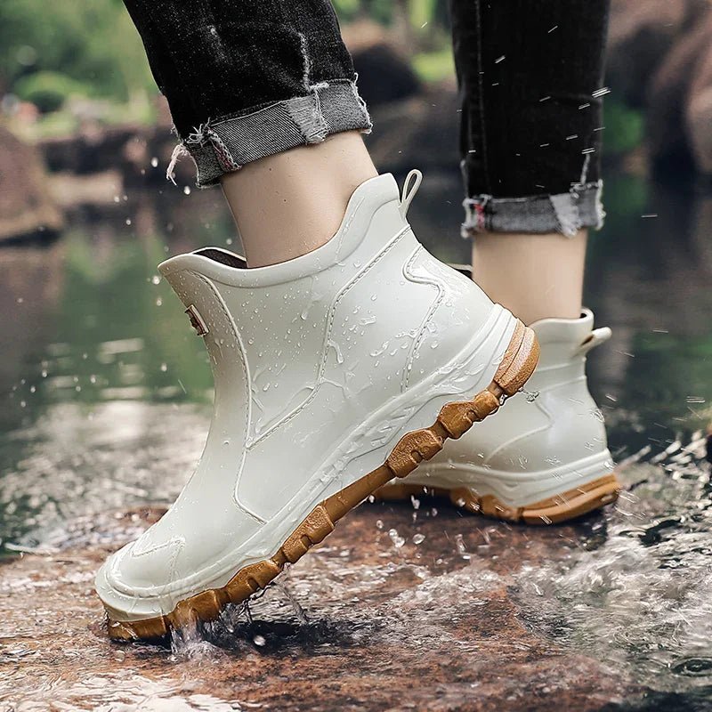 Waterproof Boots Chelsea Slip-On Rain