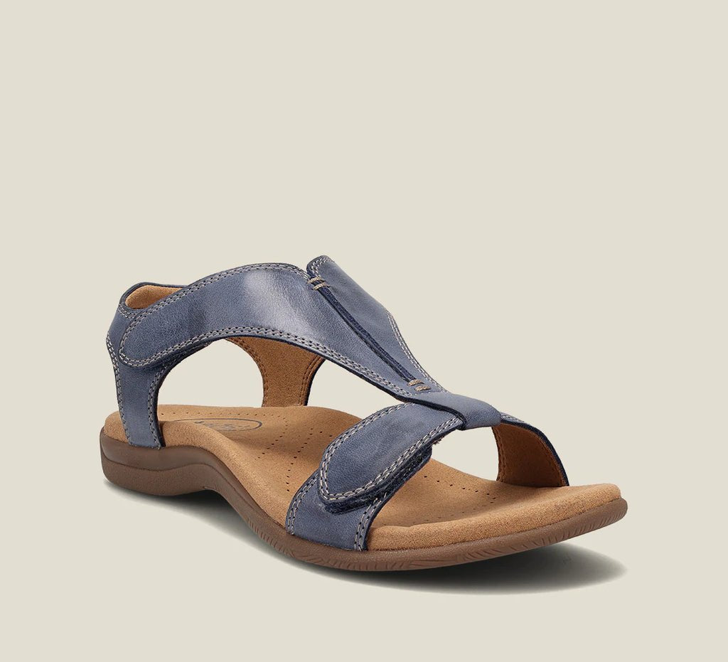 Women's Comfort Sandals Adjustable Straps - Blue