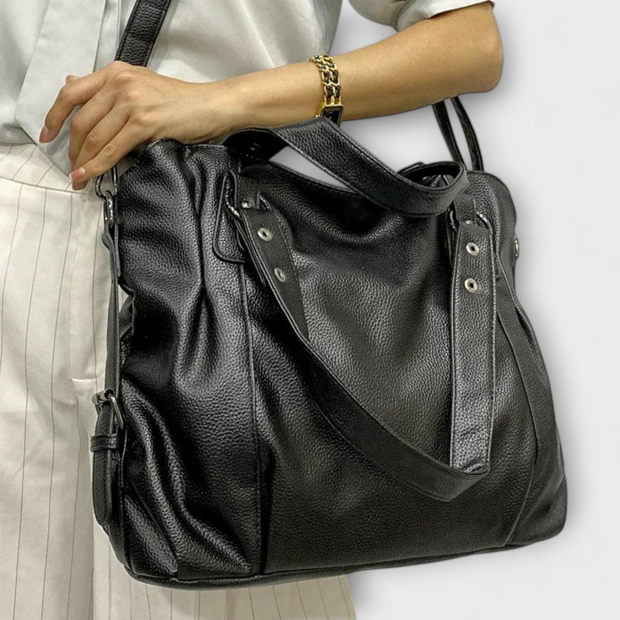 Women's Large Capacity Adjustable Hobo Shoulder Bag