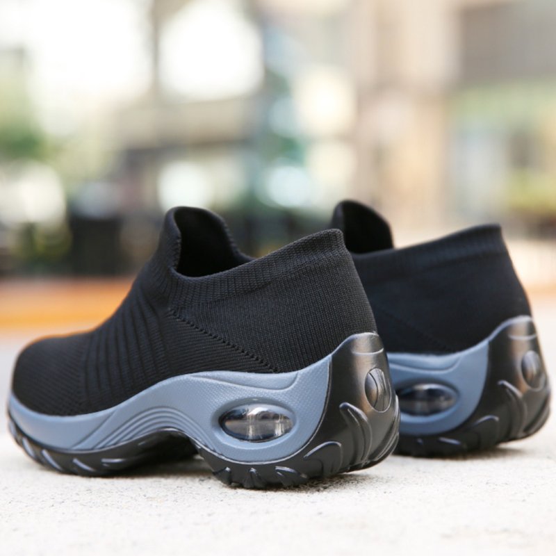 Women's Orthopedic Air-Cushioned Slip-On Walking Sneakers