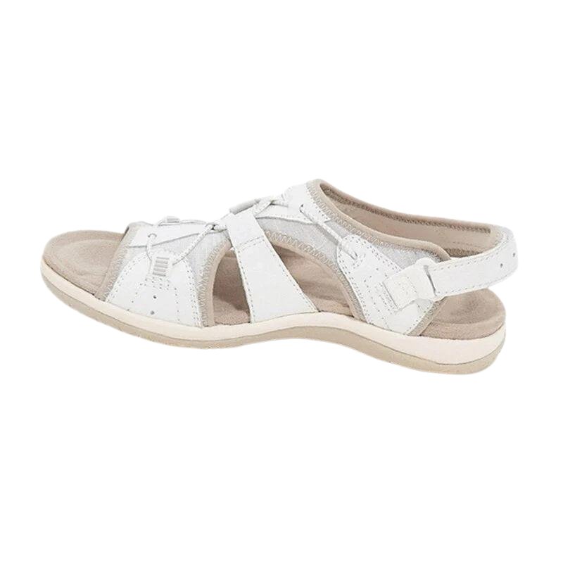 Women's Orthopedic Arch-Support Closed-Toe Sandals - White