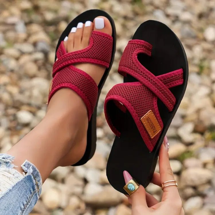 Women's Orthopedic Cross Strap Sandals Summer Comfort