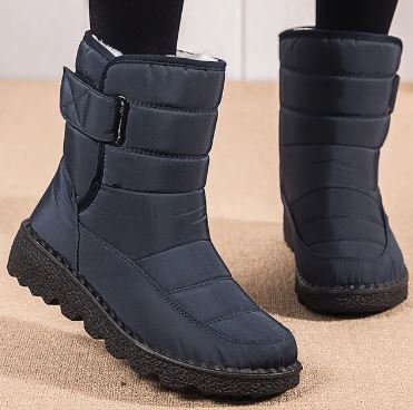 Women's Waterproof Boots Quilted Winter Snow Ankle