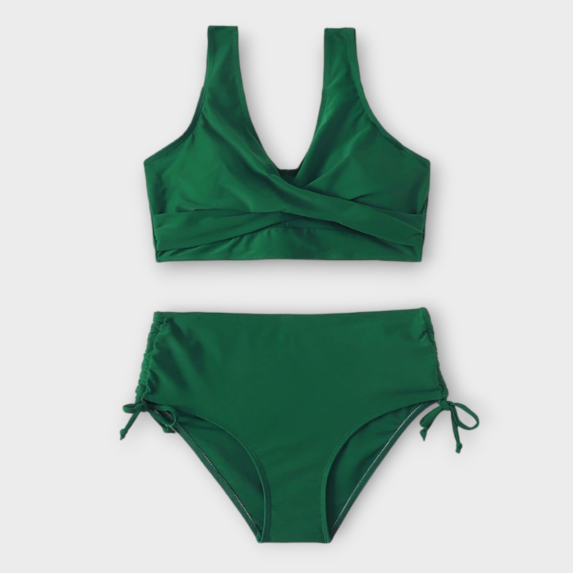 Women's Wrap-Style Two-Piece Bikini Set